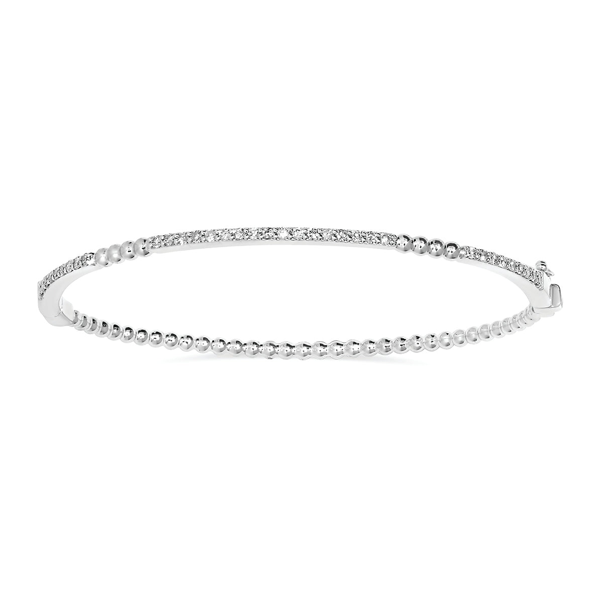 PureRadiance Diamonds Bangle Bracelet