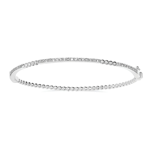 PureRadiance Diamonds Bangle Bracelet