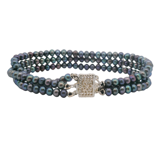 Pearls 3-Strand Bracelet
