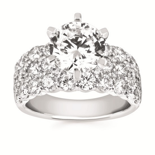 5 Cttw. Diamond Semi-Mount Ring