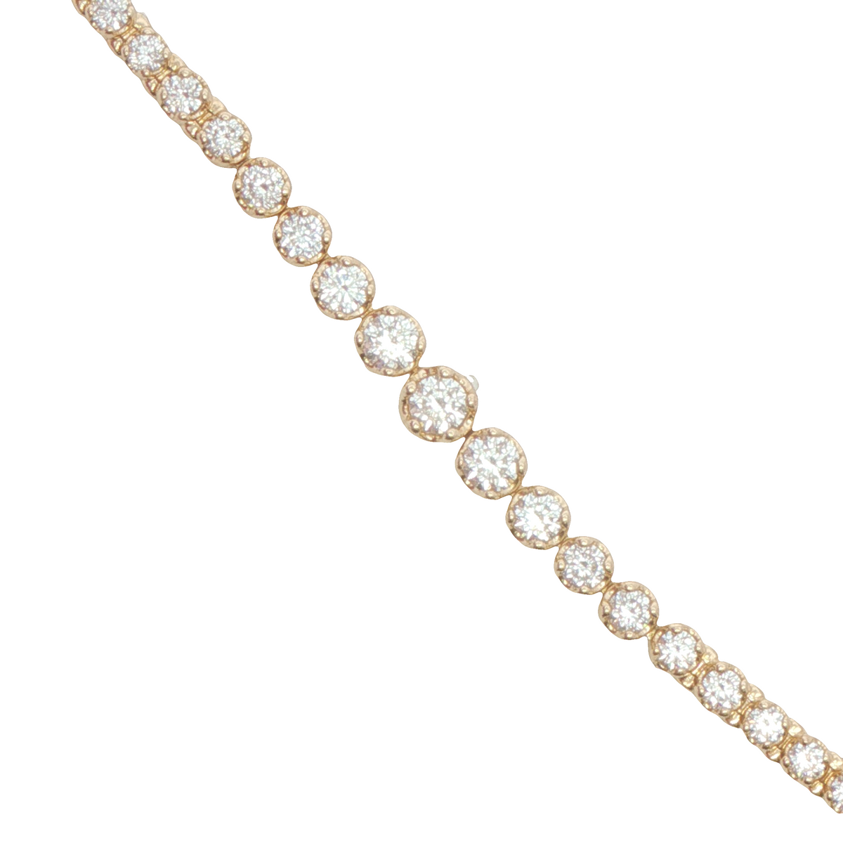 4cttw Classic Necklace LAB Diamond Pendant/Necklace in 10 Karat Yellow Gold