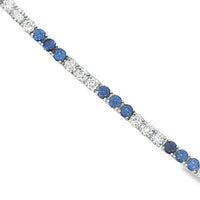 Sapphire (Created)s Tennis Bracelet
