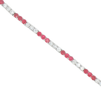 Ruby (Created)s Tennis Bracelet