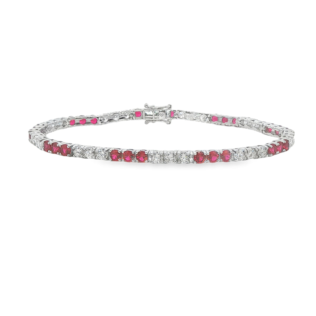 Ruby (Created)s Tennis Bracelet