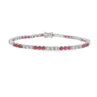 Ruby (Created)s Tennis Bracelet