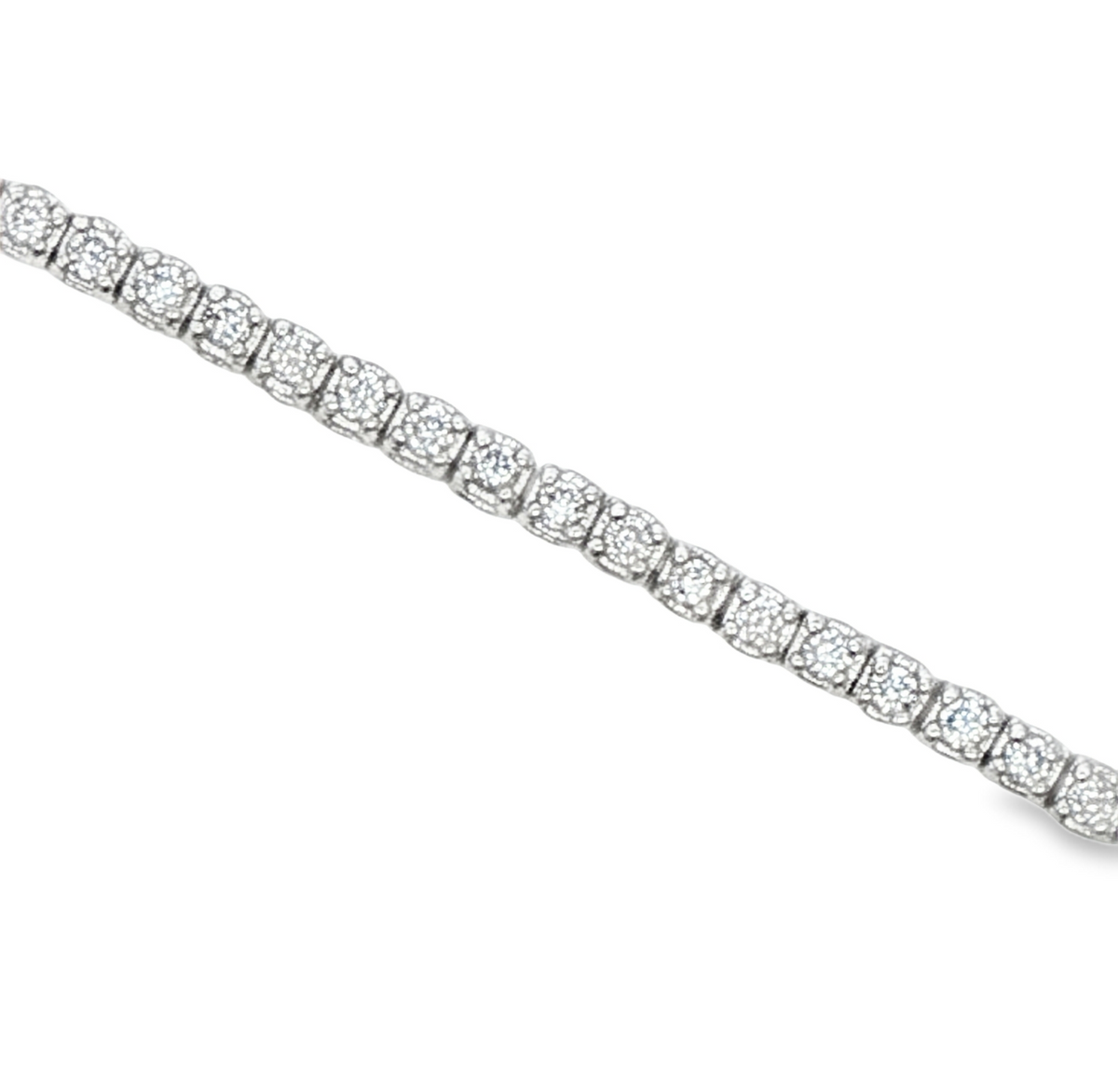 Silver Bracelets with Stone
