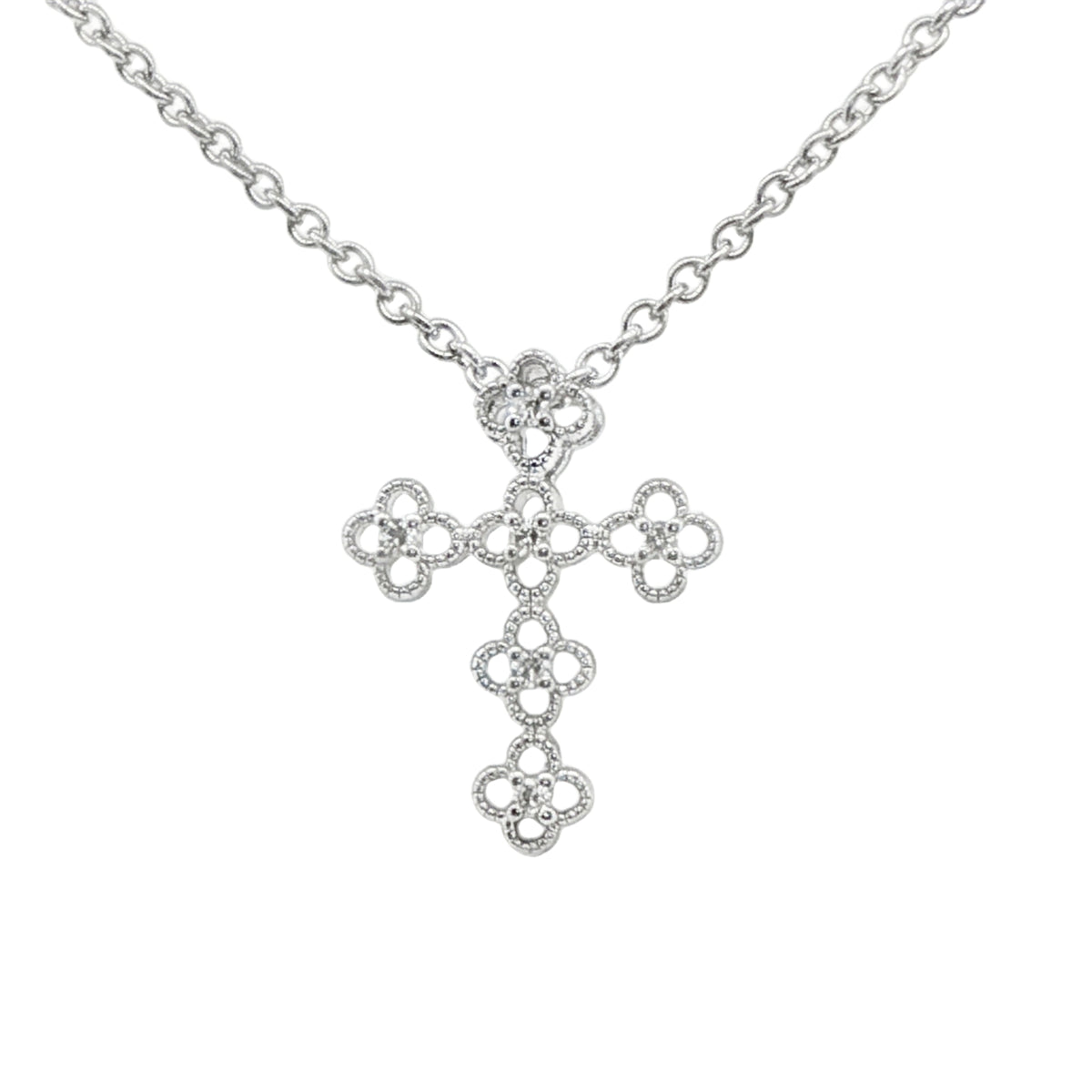 Diamonds Hidden Bail Pendant