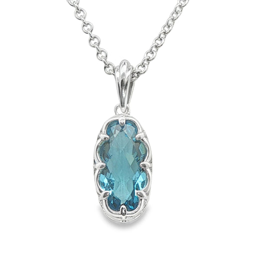 Topaz Dangle Pendant