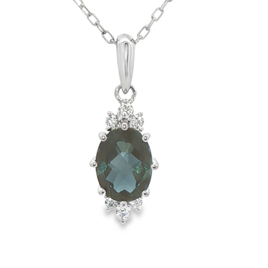 Colored Stone Pendant