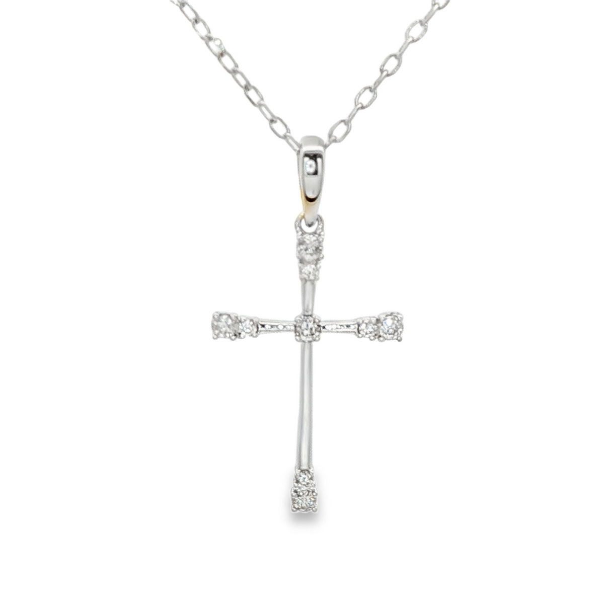 1/10 Cttw. Cross Pendant