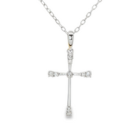 1/10 Cttw. Cross Pendant
