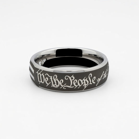 Alternative Metal Wedding Band