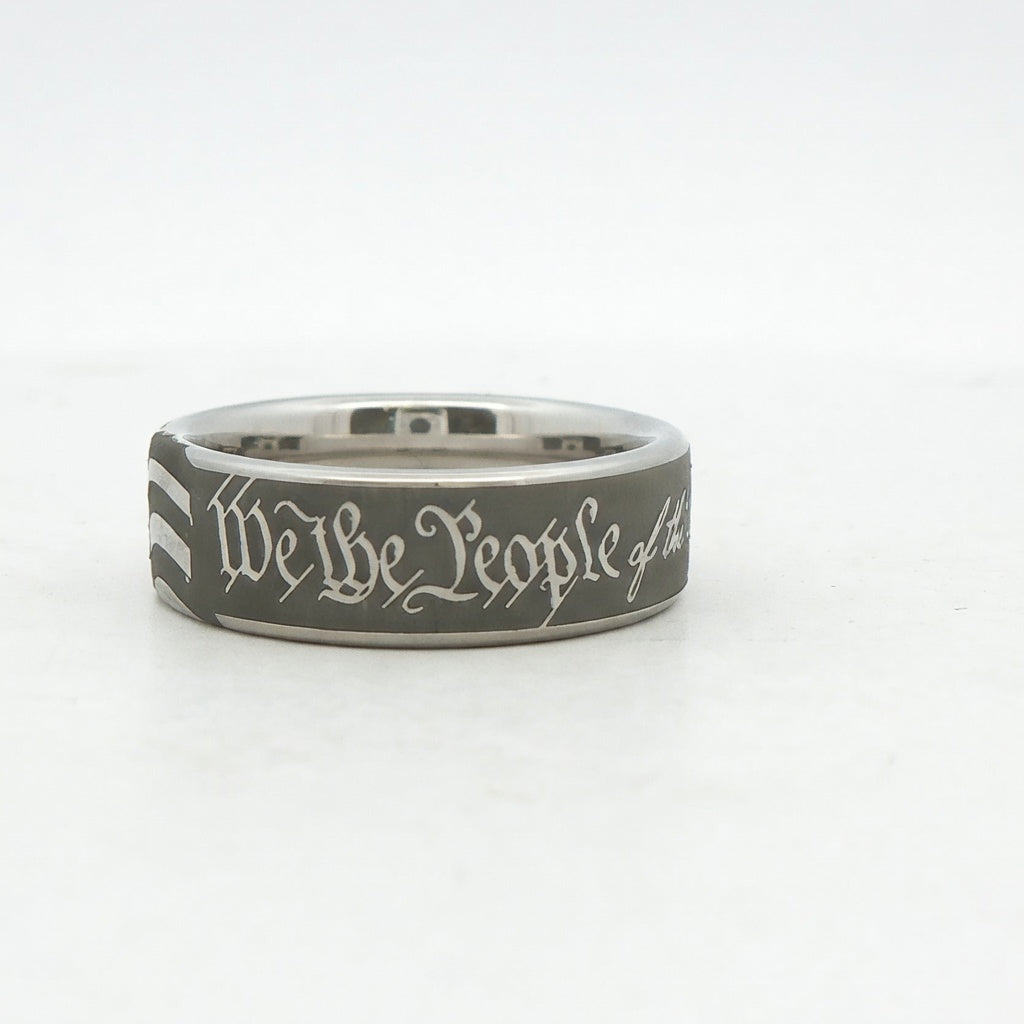 Alternative Metal Wedding Band
