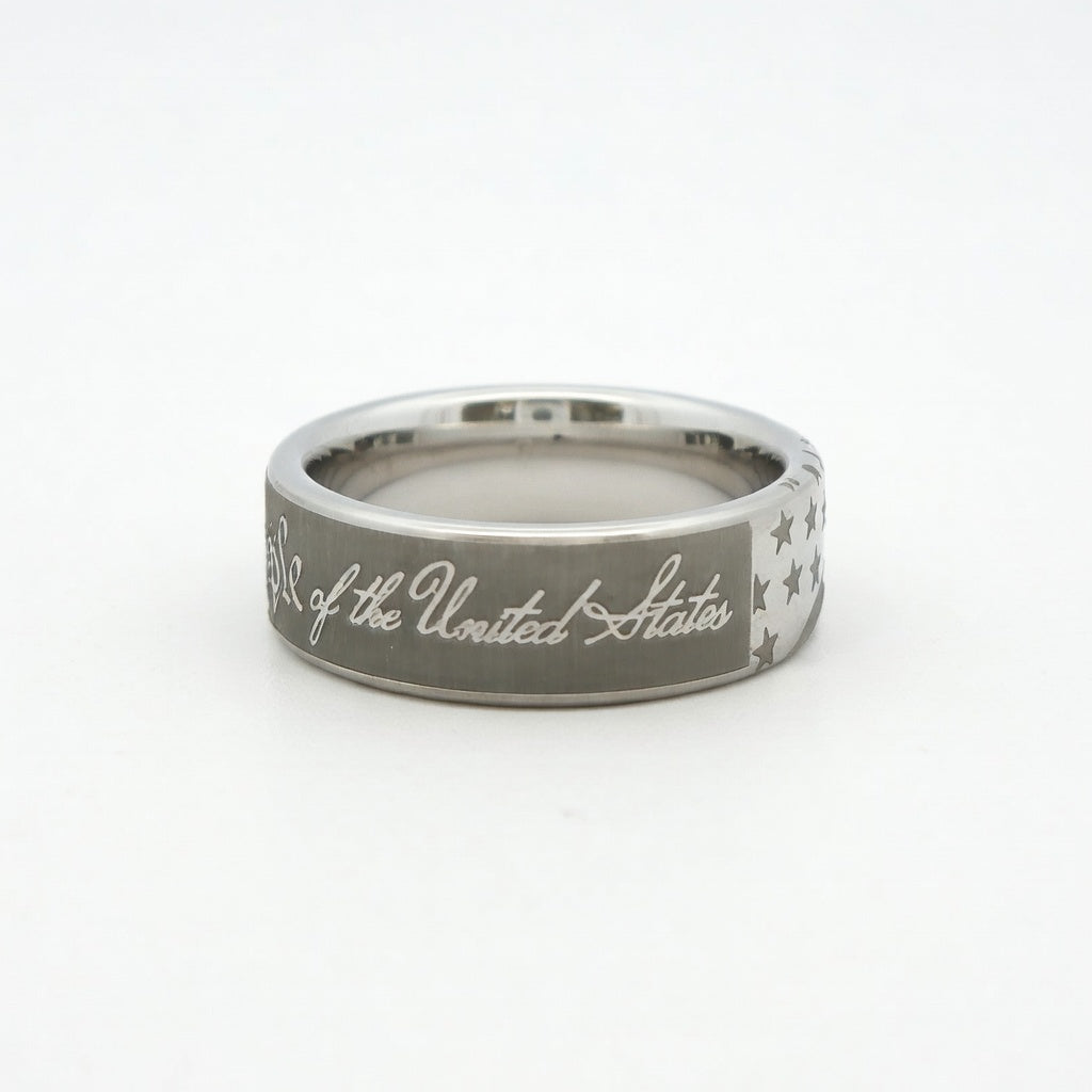 Alternative Metal Wedding Band