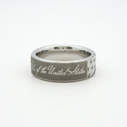 Alternative Metal Wedding Band