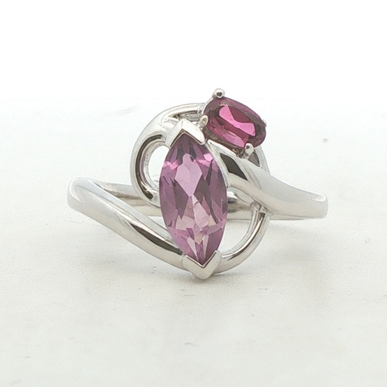 Amethyst Freeform Ring