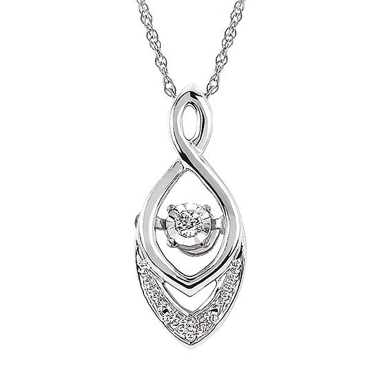 Shimmering Diamonds Diamonds Slide Pendant