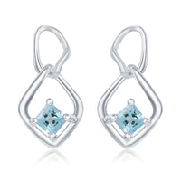 Princess Topazes Dangle Earrings