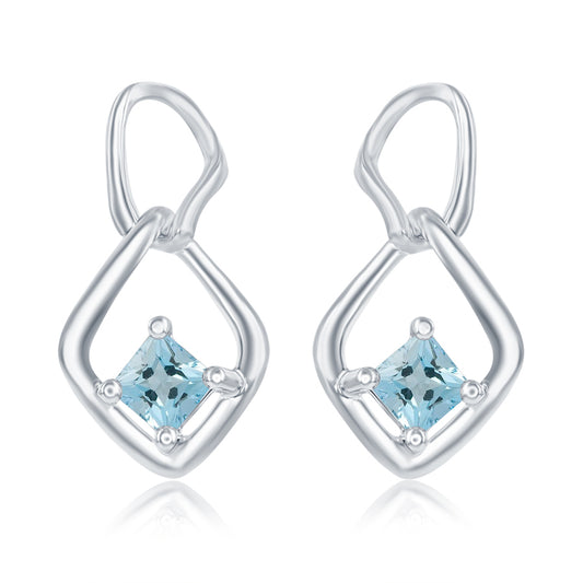 Princess Topazes Dangle Earrings