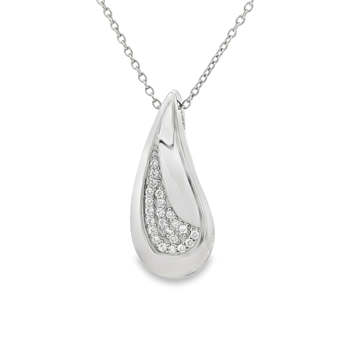 Diamonds Hidden Bail Pendant