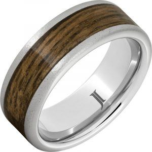 Serinium Bourbon aging barrel inlay and stone finish