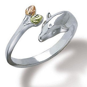 Bypass Black Hills Gold Ring