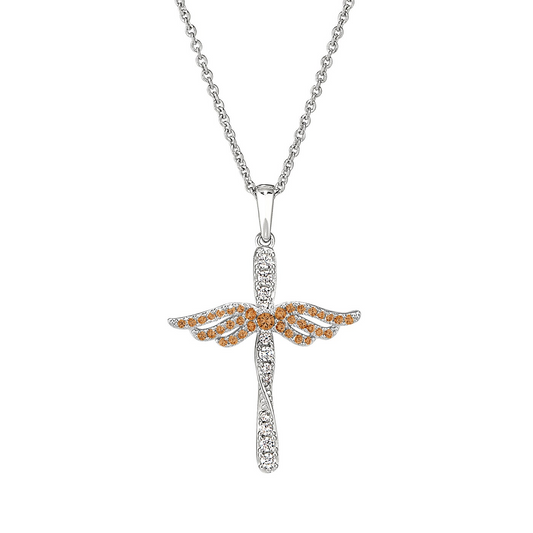 Cubic Zirconiums Dangle Pendant