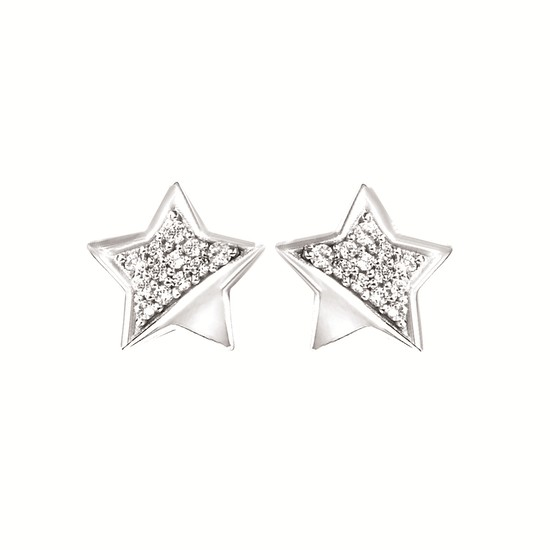 Round Brilliant Diamonds Stud Earrings
