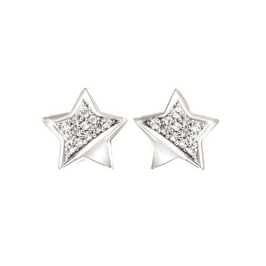 Round Brilliant Diamonds Stud Earrings
