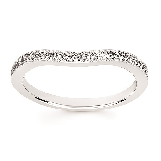 1-3/8cttw Vintage Inspired Halo Wedding Set in 14 Karat White Gold