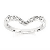 1-3/4 cttw Vintage Inspired Floral Halo Wedding Set in 14 Karat White Gold