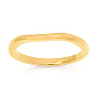 1-1/10cttw Nature Inspired Floral Wedding Set in 14 Karat Yellow Gold