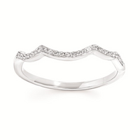1-1/5cttw Classic Woven Wedding Set in 14 Karat White Gold