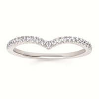 2.0 cttw Statement Accented Wedding Set in 14 Karat White Gold