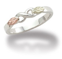 Infinity Black Hills Gold Ring
