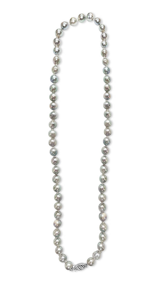 Pearl (Akoya)s Knotted Strand