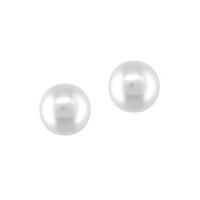6mm Pearls Stud Earrings