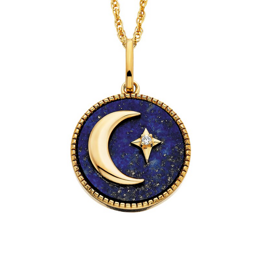 PureRadiance Lapis Dangle Pendant