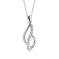 1/4 Cttw. Journey Pendant