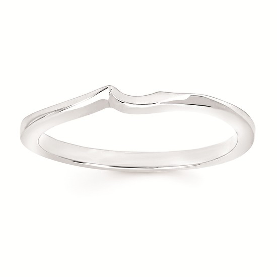 5/8cttw Classic Bypass Wedding Set in 14 Karat Yellow and White Gold