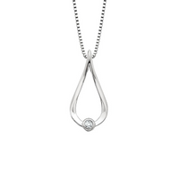 PureRadiance Diamond Dangle Pendant