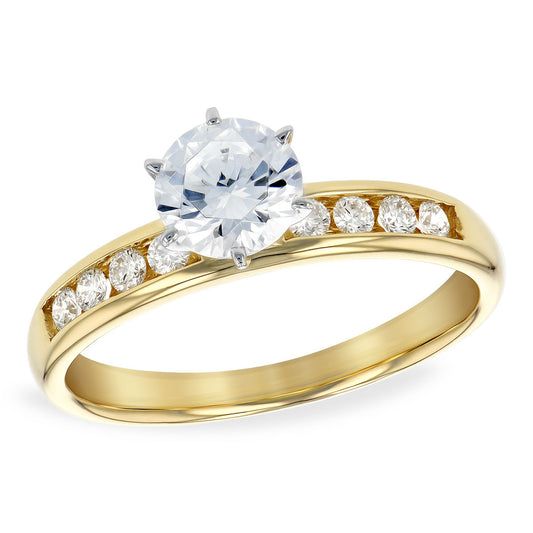 3/4 Cttw. Diamond Semi-Mount Ring