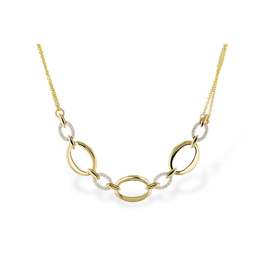 1/2 Cttw. Diamonds Geometric Necklace