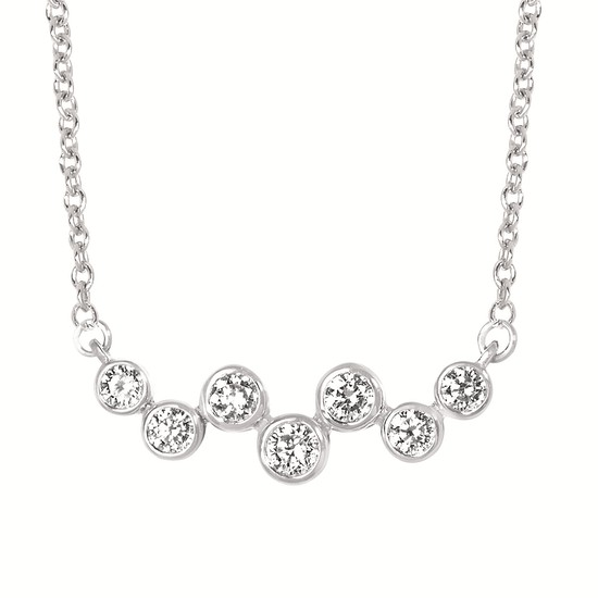 Laboratory-Grown Diamonds Attached Pendant