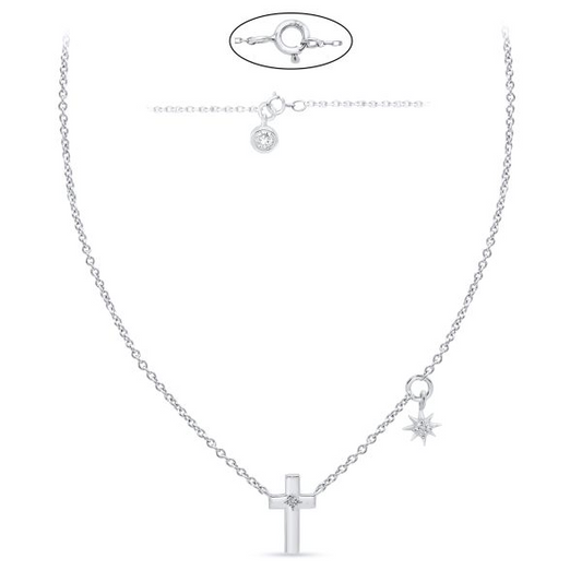 Laboratory-Grown Diamonds Necklace Pendant