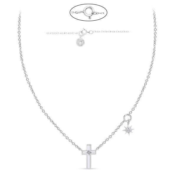Laboratory-Grown Diamonds Necklace Pendant