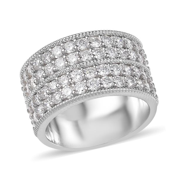 2-1/4 Cttw. Cigar Band Ring