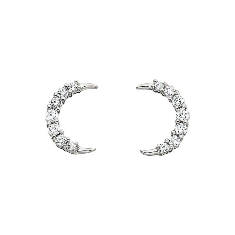 1/8 Cttw. Diamonds Celestial Earrings