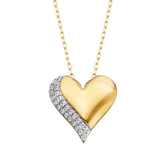 1/8 Cttw. Heart Pendant