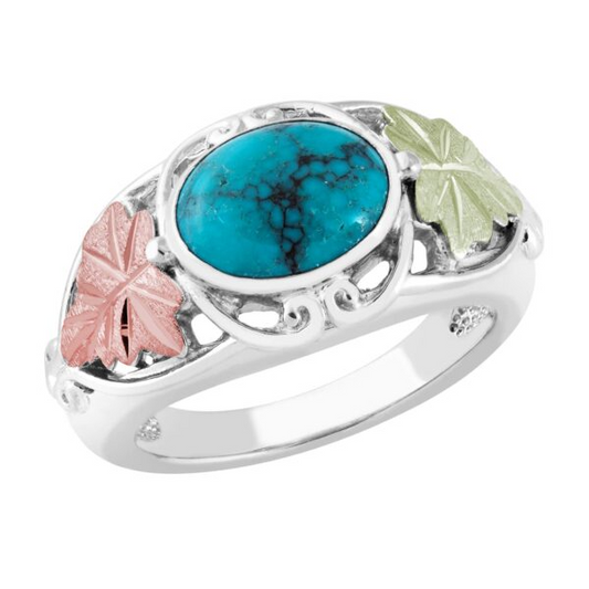 Fashion Black Hills Gold Ring